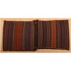 Beluch Saddle Bag, 100% handspun wool, vegetable dye, color fast ƒ