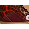 Image 4 : Afghan Bag, 100% handspun wool, mixed with 10% angora, vegetable ƒ