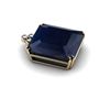 Image 2 : Sapphire Radiant Opaque71.91ctw Diamond Pendant 14k