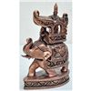 Image 1 : Ambabari Pavati color Antique Copper size 8in.x6in.x3in