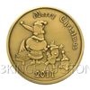 Image 1 : Christmas 2011 Bronze Round X-3 Merry Christmas (with o