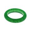 Image 2 : Natural 91ctw Rich Green Jade Rings SZ 8 Lot of 7