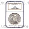 Certified Uncirculated Silver Eagle 1992 MS69