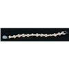 Image 2 : 76CTW 7" PEACH SIOPAO BRACELET METAL LOCK PHILIPPINES