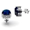Image 1 : Sapphire 2.25ctw Earring 14kt White Gold