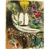 Image 1 : Chagall "Moses & The 10 Commandments" Ltd Edition, Giclee on Paper, 23"x17"