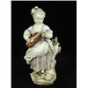 Image 1 : An 18th century Meissen figure of a girl p...