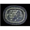 Image 1 : A pair of Willow pattern pottery meat plat...