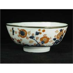 A late 18th century Imari bowl, the underg...