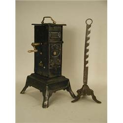 A continental clockwork spit jack, complet...