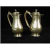 A pair of oval baluster shaped hot water j...
