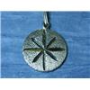 Image 1 : A 9ct gold sand dollar pendant (approx. 19...