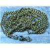 A Victorian 15ct gold belcher link muff ch...
