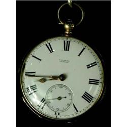 An 18ct pocket watch by William Jackson, w...