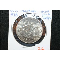 1918 Brill Brothers "Good Luck Token"