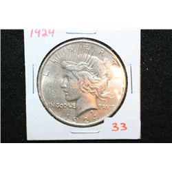1924 Peace $1