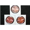 Image 2 : Golden State Mint Copper Round; .999 Fine Copper 1/2 Oz.; Lot of 3