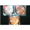 Image 2 : 2012 Copper Round; .999 Fine Copper 1 Oz.; Lot of 3 "Mercury"