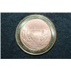 Image 2 : Ronald Reagan Presidential Commerative Medallion; Bronze Center Ringed in Layered 24K Gold