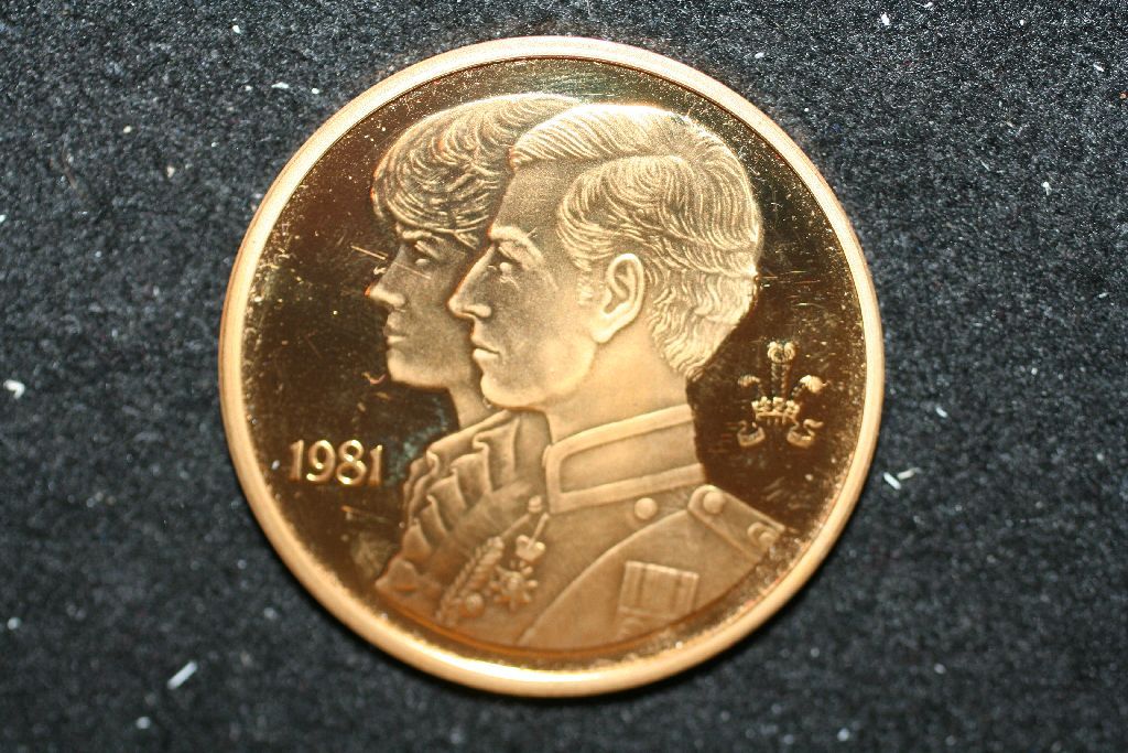 1981 Royal Wedding EditionSt. Chapel Medallion; Solid Bronze