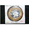 Image 1 : Bally's Las Vegas NV Limited Edition Two-Tone $10 Gaming Token; .999 Fine Silver .60% Oz. ASW
