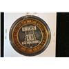 Image 2 : Hilton "Starlight Express Rusty" Las Vegas NV Limited Edition Two-Tone $10 Gaming Token; .999 Fine S