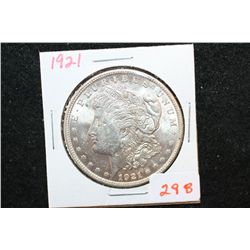 1921 Silver Morgan $1