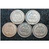Image 2 : Indian Head One Cent; Various Dates & Conditions; Lot of 5