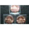 Image 2 : 2012 Provident Metals Copper Round; .999 Fine Copper 1 Oz.; Year of The Dragon; Lot of 3