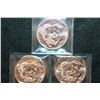Image 1 : 2012 Provident Metals Copper Round; .999 Fine Copper 1 Oz.; Year of The Dragon; Lot of 3