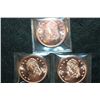 Image 1 : Copper Round; .999 Fine Copper 1 Oz.; Lot of 3; "Liberty Bust"