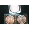Image 2 : Copper Round; .999 Fine Copper 1 Oz.; Lot of 3; "Liberty Bust"