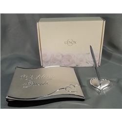 Lenox Forevermore Wedding Guest Book & Pen