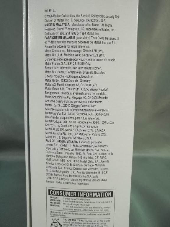 starlight dance barbie classique collection value