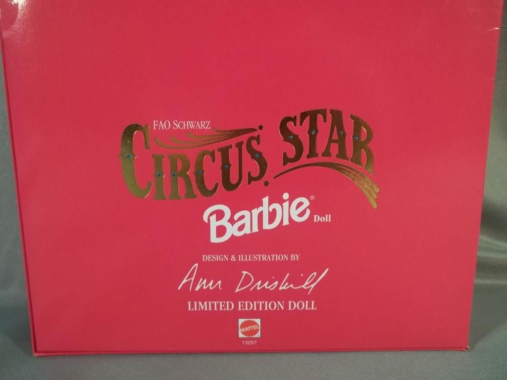 fao schwarz circus star barbie