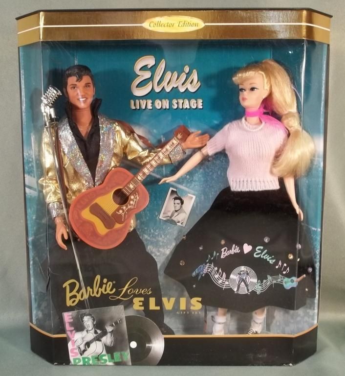 barbie loves elvis gift set