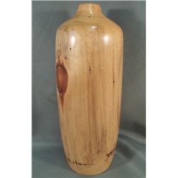 "How's Your Aspen" Decorative 11-1/2" Wood Vase