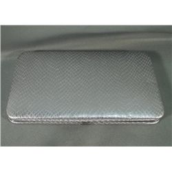White House Black Market Silver Clutch Wallet