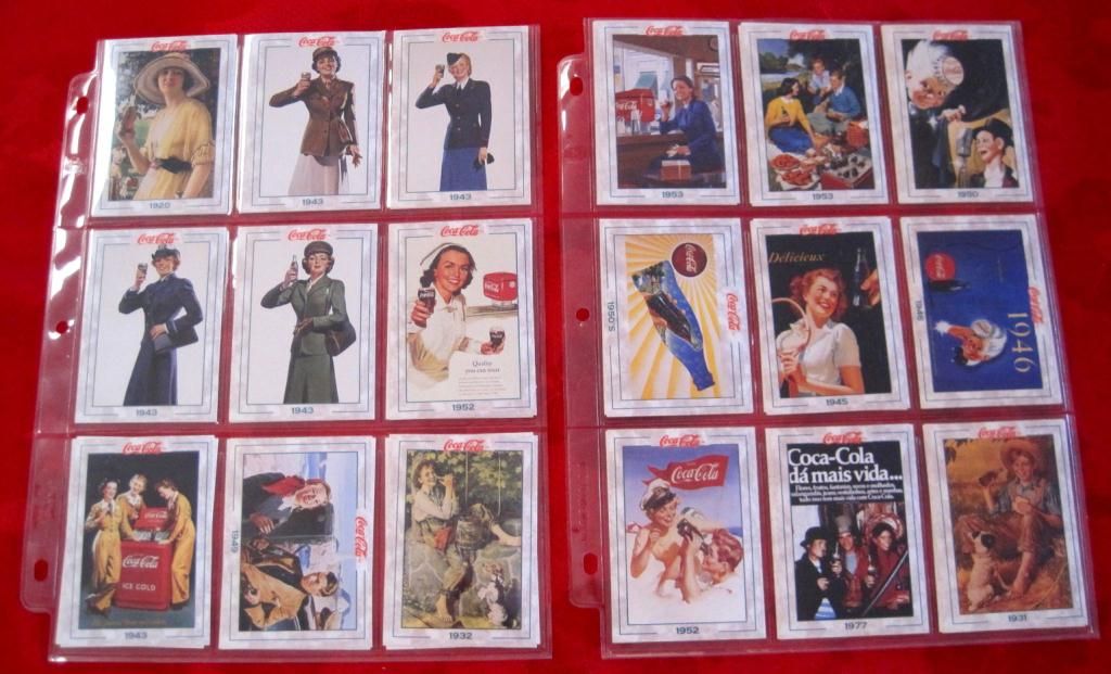 Cola Cola Series 2 Trading Cards Full 100 Card Base Set from Collect-a-Card