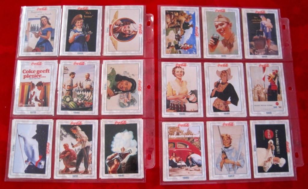 1994 Coca Cola Series 2 Complete Set Trading Cards
