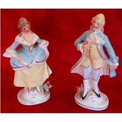 Coventry China Colonial Roland Rosamund Figurines
