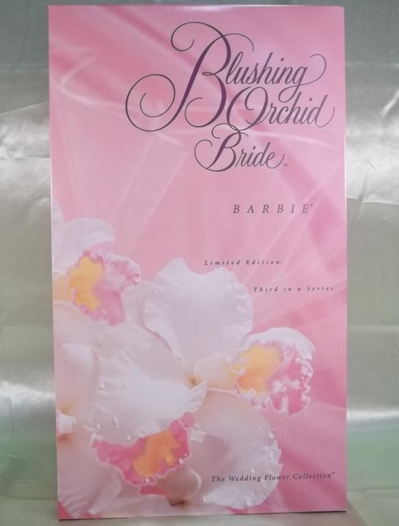 blushing orchid bride barbie