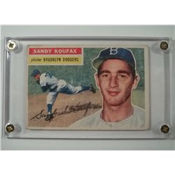 1956 Topps Sandy Koufax Baseball Card HOF