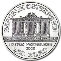 (1) Silver Austrian Philharmonic Bullion