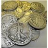 Image 1 : Lot of 15 Walking Liberty Halves- Various Dates