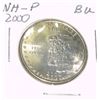 Image 1 : 2000-P STATE QUARTER *NEW HAMPSHIRE* *RARE BU UNC HIGH GRADE*!!