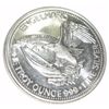 Image 2 : 1984 ENGLEHARD PROSPECTOR SILVER 1oz BULLION COIN *RARE PROOF GRADE*!!