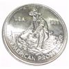 Image 1 : 1984 ENGLEHARD PROSPECTOR SILVER 1oz BULLION COIN *RARE PROOF GRADE*!!