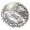 Image 2 : 1984 ENGLEHARD PROSPECTOR SILVER 1oz BULLION COIN *RARE PROOF GRADE*!!