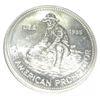 Image 1 : 1985 ENGLEHARD PROSPECTOR SILVER 1oz BULLION COIN *RARE PROOF GRADE*!!
